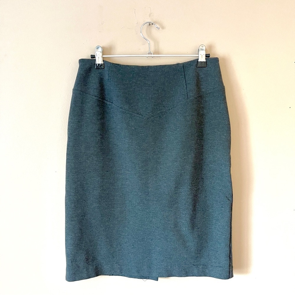 MICHAEL KORS | Charcoal Gray Knit Pencil Skirt Sz 6